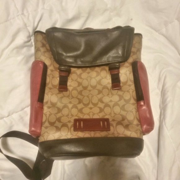 Coach ranchers back pack retails for $650